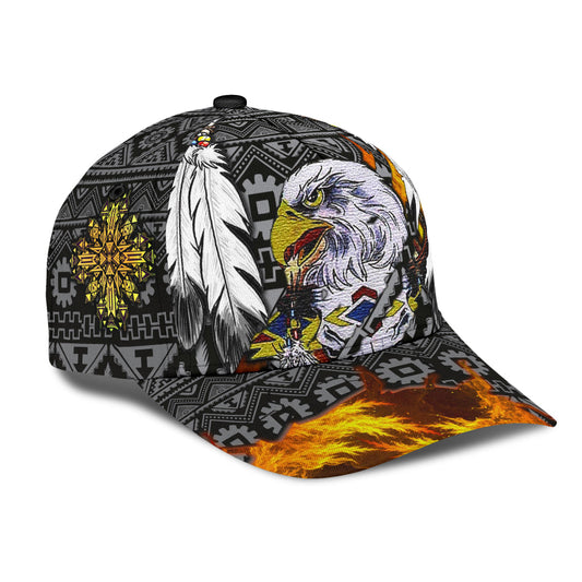 WelcomeNative Native American Cap, 3D Cap , All Over Print Cap