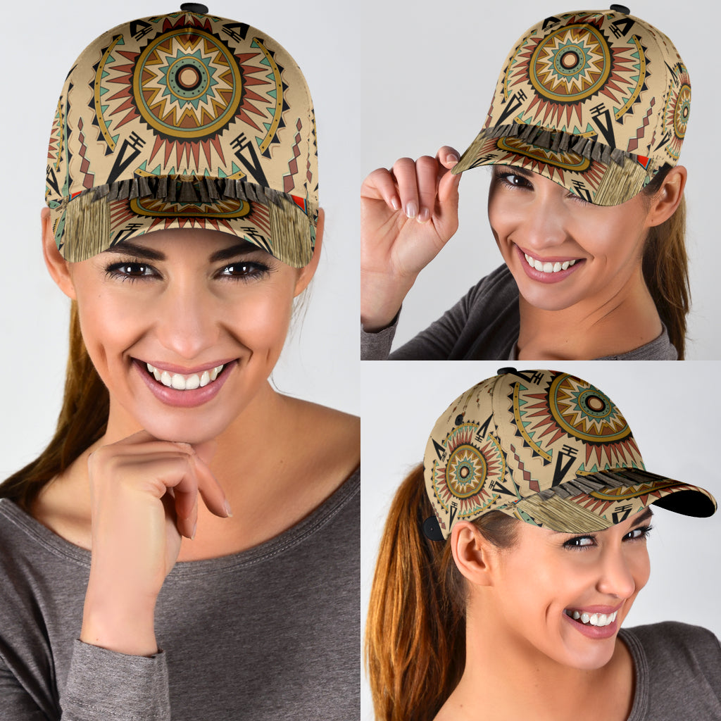 WelcomeNative Native American Cap, 3D Cap , All Over Print Cap