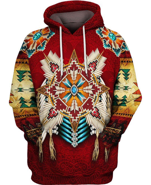 WelcomeNative Native American 3D Hoodie, All Over Print Hoodie, Native American