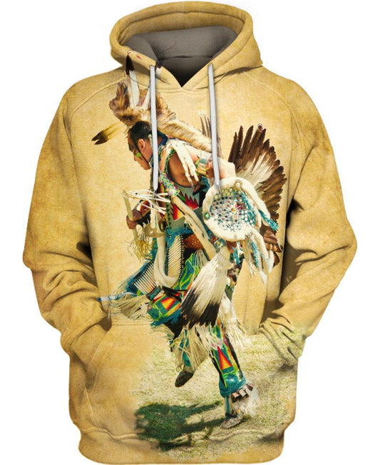 WelcomeNative Native Human 3D Hoodie, All Over Print Hoodie, Native American