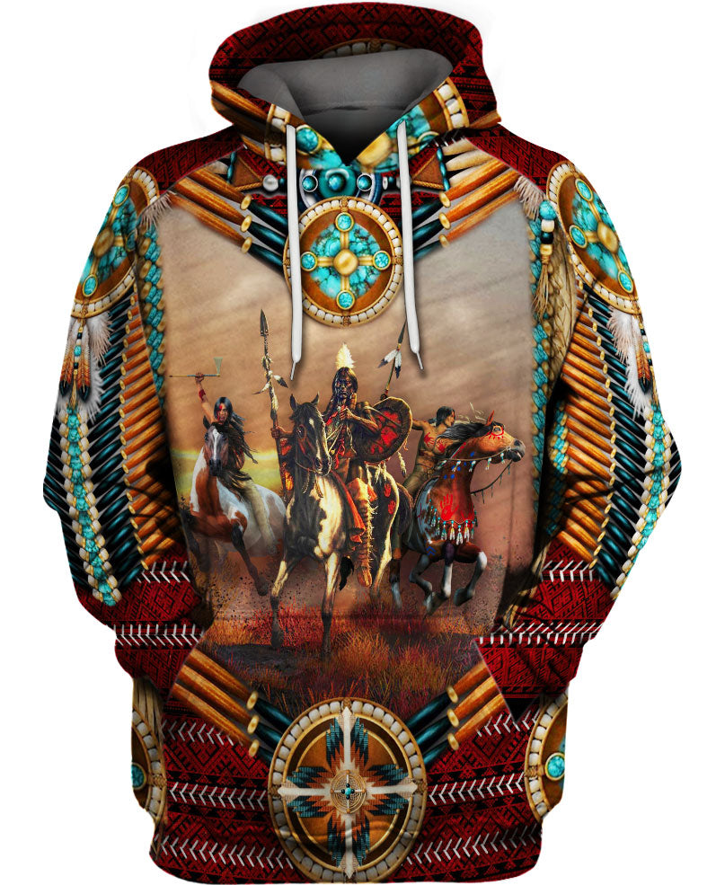 WelcomeNative Native American 3D Hoodie, All Over Print Hoodie, Native American