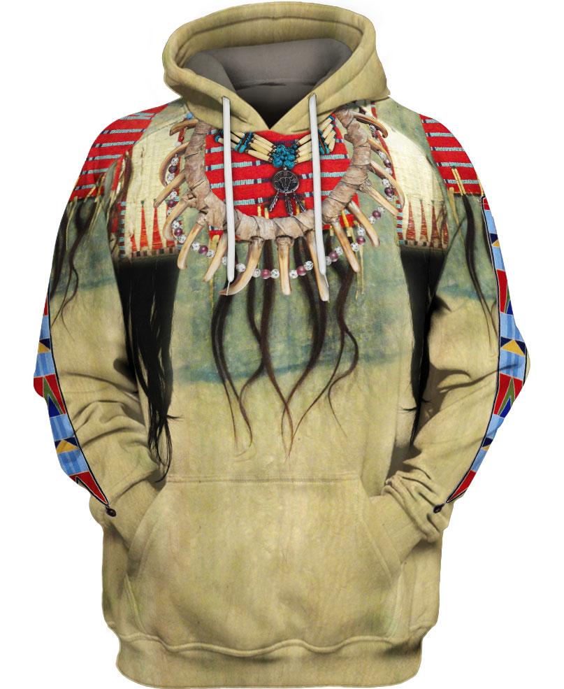 WelcomeNative Inspired Native 3D Hoodie, All Over Print Hoodie, Native American