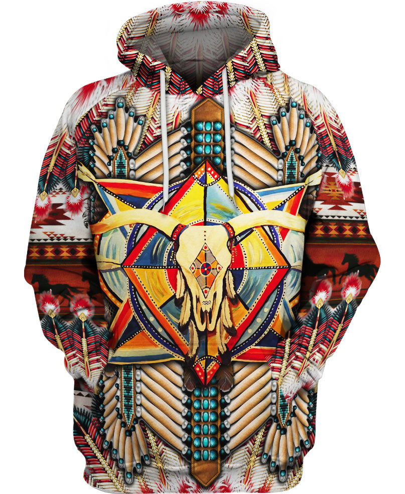 WelcomeNative Native American 3D Hoodie, All Over Print Hoodie, Native American