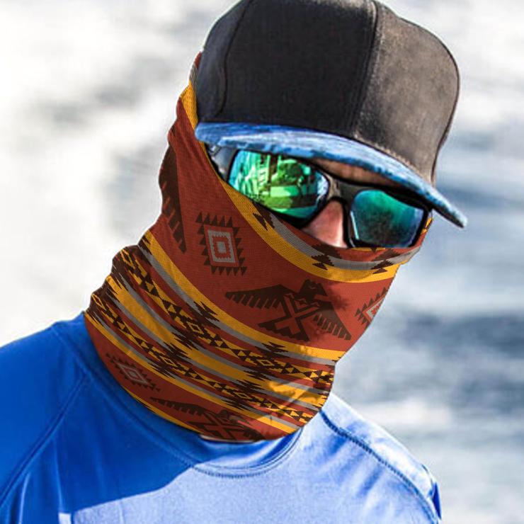 WelcomeNative Native American Pattern Bandana Face Mask, Neck Gaiter #29