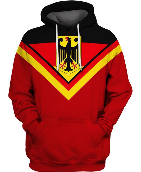 WelcomeNative Germany Black Hat 3D Hoodie, All Over Print Hoodie, Native American