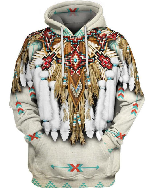 WelcomeNative Native Patterns 3D Hoodie, All Over Print Hoodie, Native American