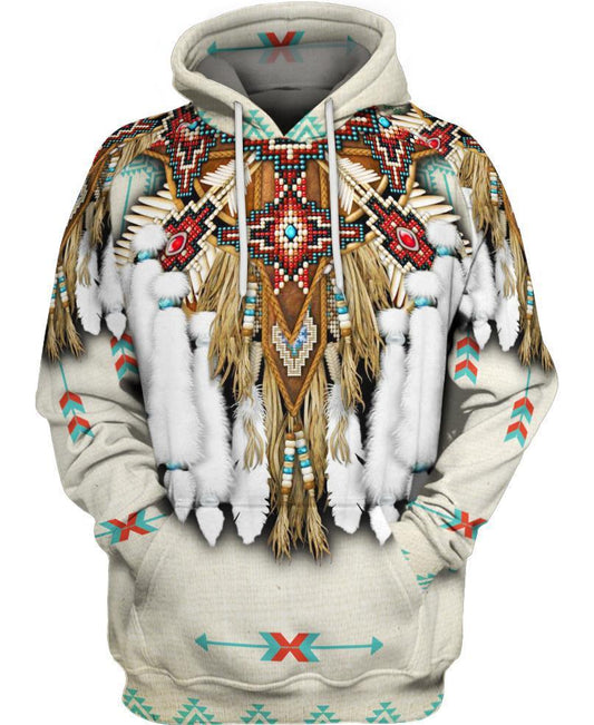 WelcomeNative Native Patterns Hoodie, All Over Print Hoodie, Native American