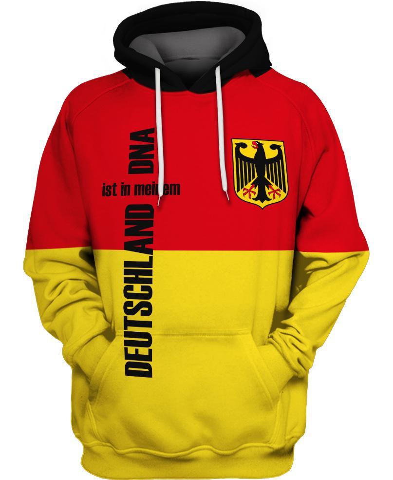 WelcomeNative Germany Quote 3D Hoodie, All Over Print Hoodie, Native American