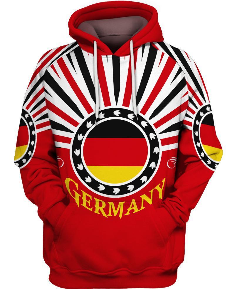WelcomeNative Germany Fan 3D Hoodie, All Over Print Hoodie, Native American