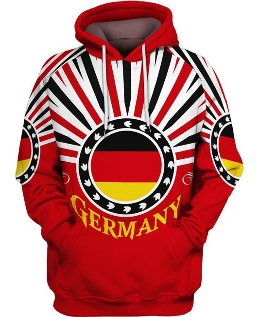 WelcomeNative Germany Fan 3D Hoodie, All Over Print Hoodie, Native American