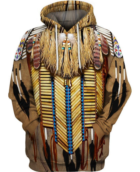 WelcomeNative Native Vignette 3D Hoodie, All Over Print Hoodie, Native American
