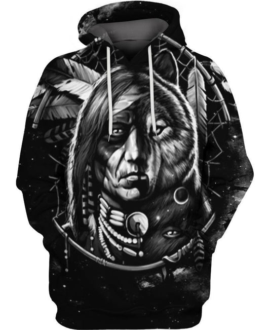 WelcomeNative American West 3D Hoodie, All Over Print Hoodie, Native American
