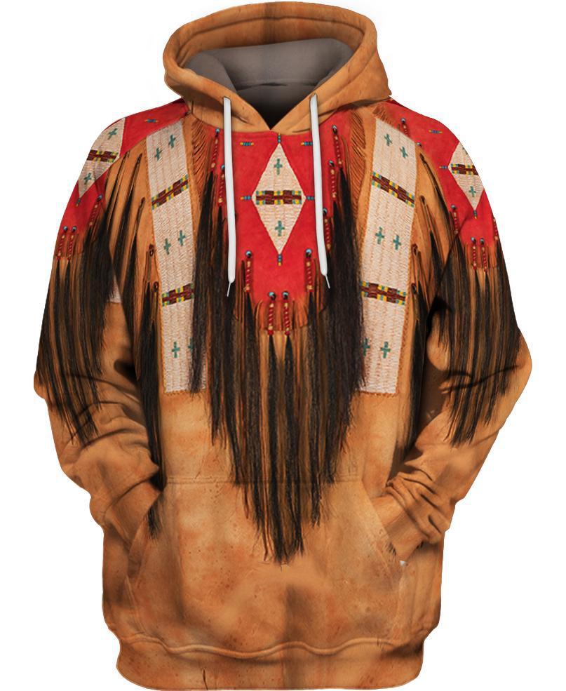 WelcomeNative Native Impressive 3D Hoodie, All Over Print Hoodie, Native American