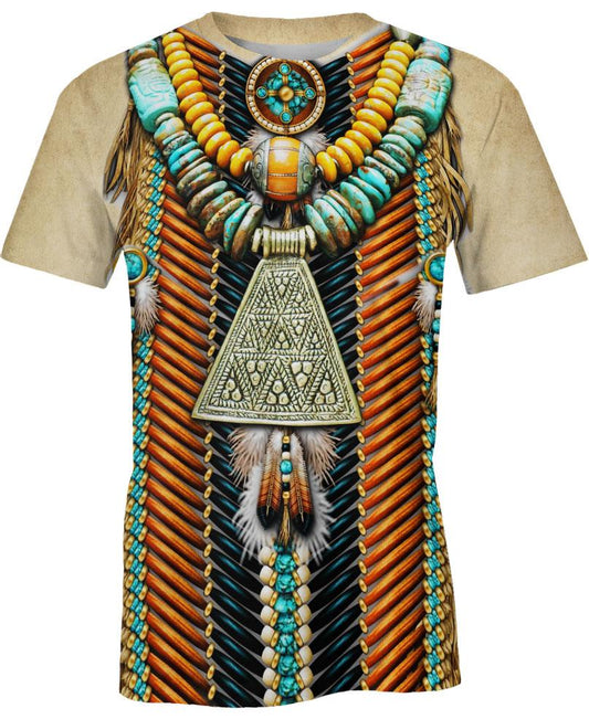 WelcomeNative Native American Pattern 3D Hoodie, All Over Print Hoodie, Native American