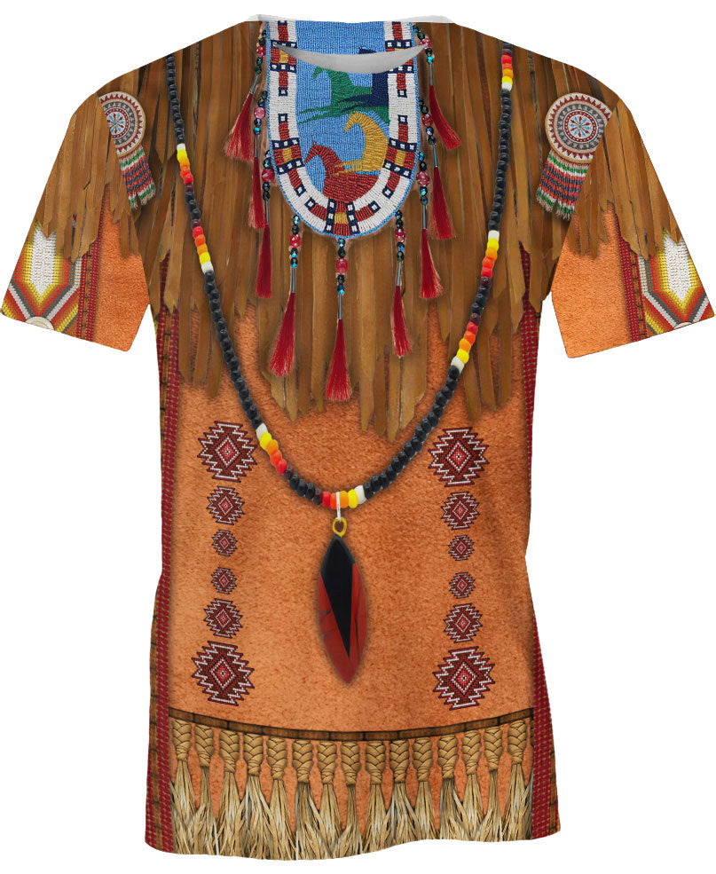WelcomeNative Tassels Style Native American Hoodie, All Over Print Hoodie, Native American