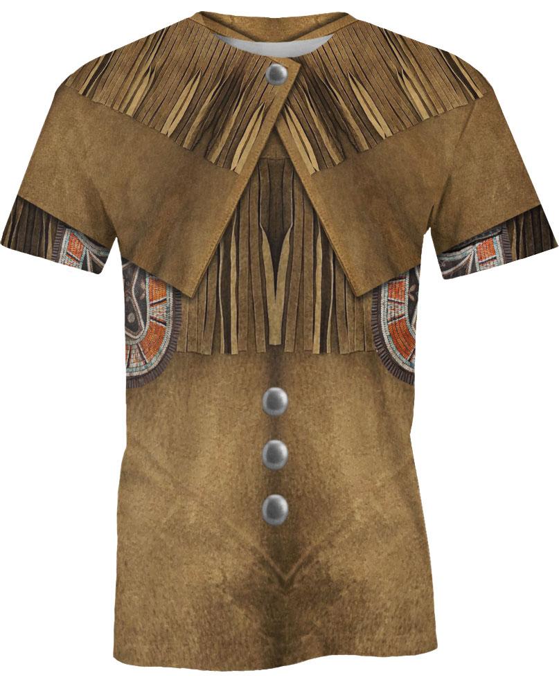WelcomeNative Strong Brown Native 3D Hoodie, All Over Print Hoodie, Native American