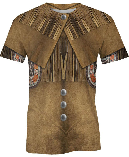 WelcomeNative Strong Brown Native 3D Hoodie, All Over Print Hoodie, Native American
