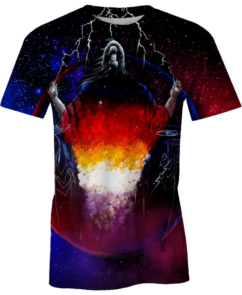 WelcomeNative Galaxy Native Chief 3D Hoodie, All Over Print Hoodie, Native American