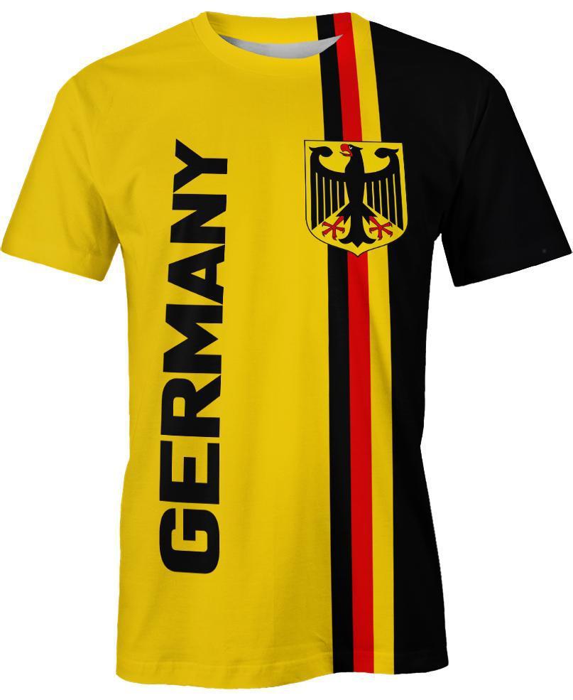 WelcomeNative Germany Yellow Black 3D Hoodie, All Over Print Hoodie, Native American
