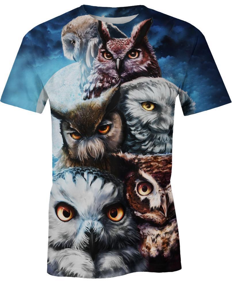 WelcomeNative Owl Impressive 3D Hoodie, All Over Print Hoodie, Native American