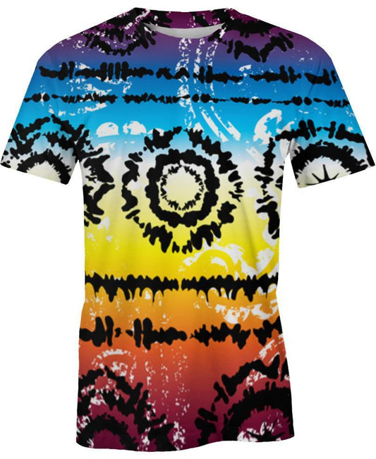 WelcomeNative Contour Motifs 3D Hoodie, All Over Print Hoodie, Native American