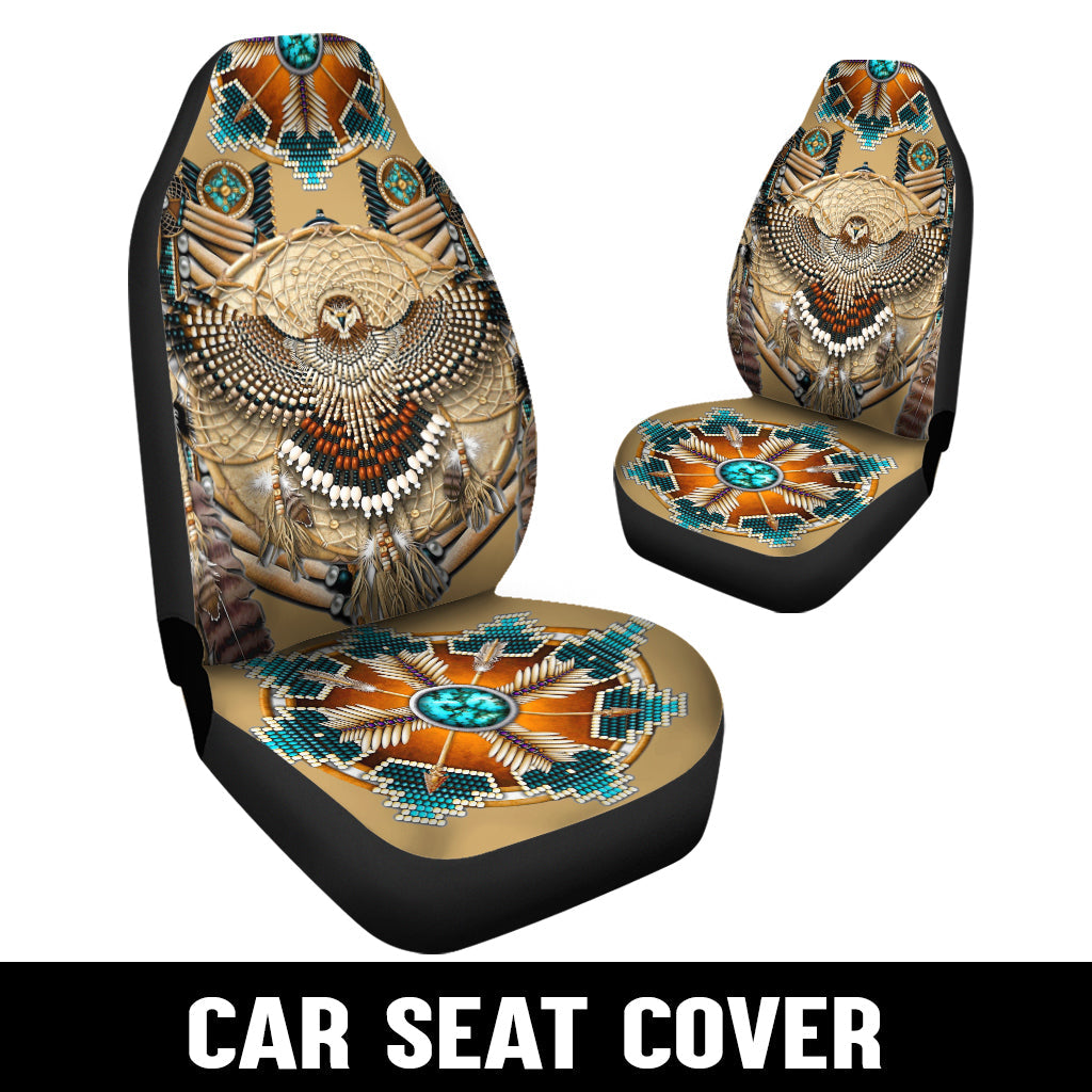 WelcomeNative Native Car Seat Cover, 3D Car Seat Cover , All Over Print Car Seat Cover