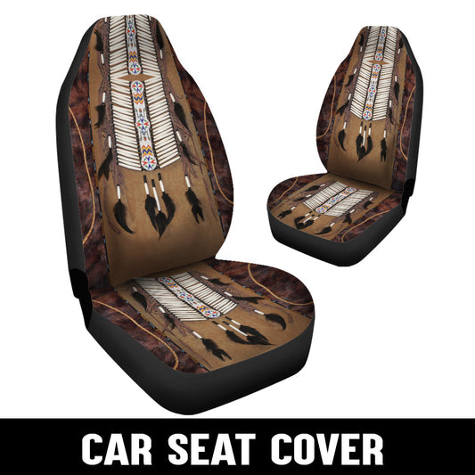 WelcomeNative Native Car Seat Cover, 3D Car Seat Cover , All Over Print Car Seat Cover - Design #0102