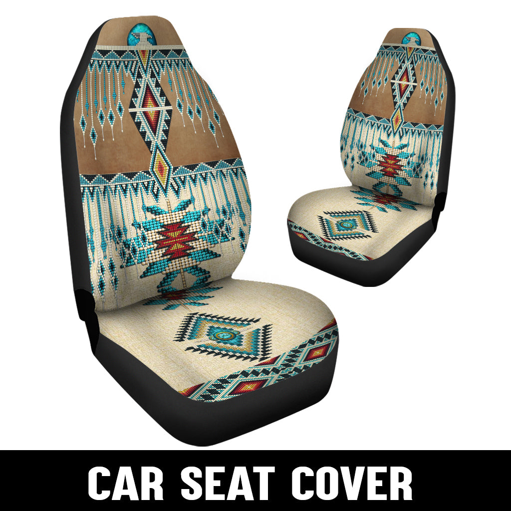 WelcomeNative Native Car Seat Cover, 3D Car Seat Cover , All Over Print Car Seat Cover