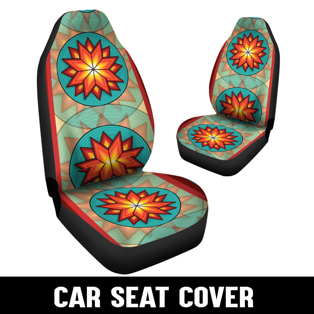 WelcomeNative Native Car Seat Cover, 3D Car Seat Cover , All Over Print Car Seat Cover - Design #0086