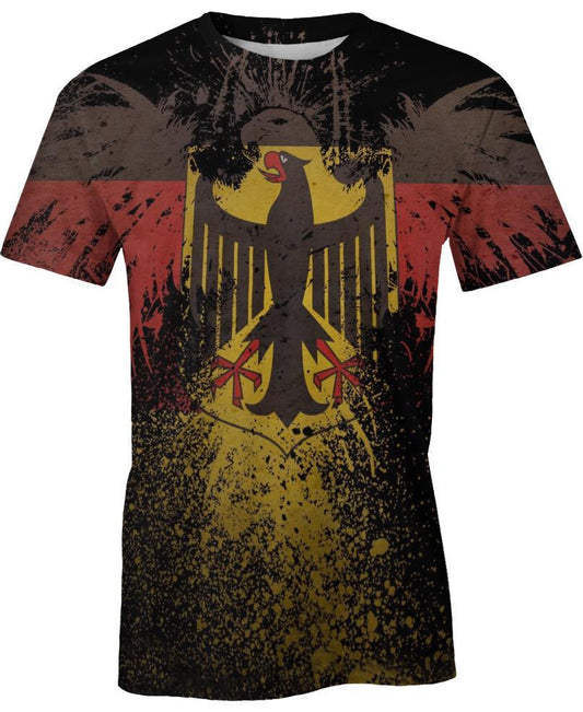 WelcomeNative Germany Brown 3D Hoodie, All Over Print Hoodie, Native American