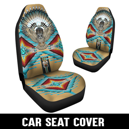 WelcomeNative Native Car Seat Cover, 3D Car Seat Cover , All Over Print Car Seat Cover - Design #0091