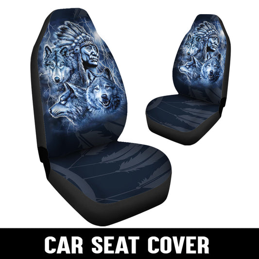 WelcomeNative Native Car Seat Cover, 3D Car Seat Cover , All Over Print Car Seat Cover