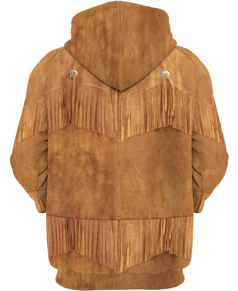 WelcomeNative Brown Native 3D Hoodie, All Over Print Hoodie, Native American