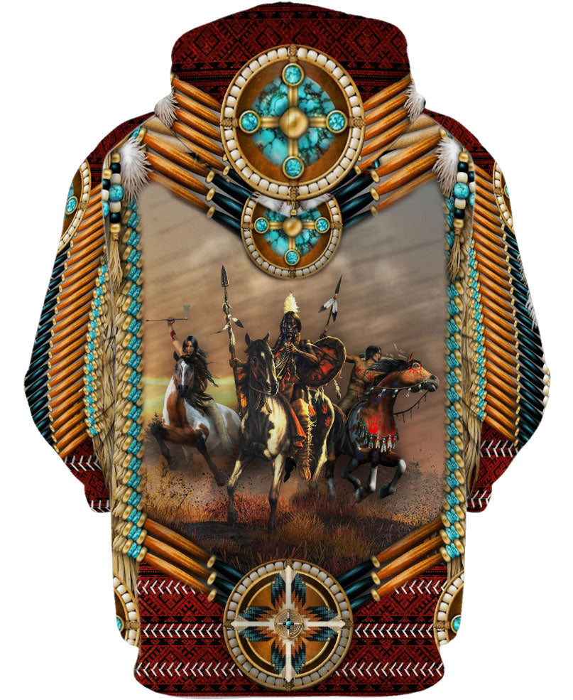 WelcomeNative Native American 3D Hoodie, All Over Print Hoodie, Native American