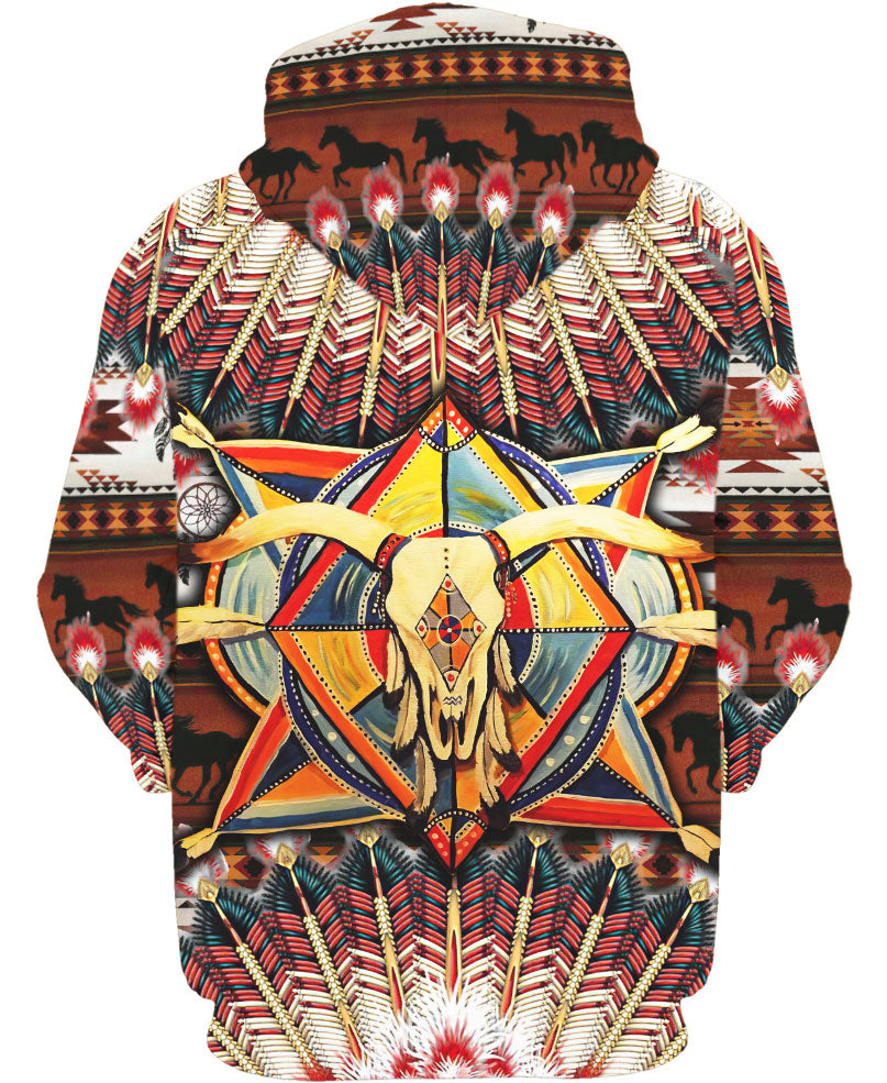 WelcomeNative Native American 3D Hoodie, All Over Print Hoodie, Native American