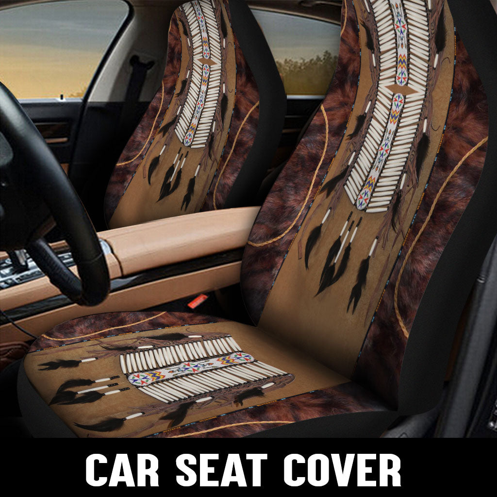 WelcomeNative Native Car Seat Cover, 3D Car Seat Cover , All Over Print Car Seat Cover - Design #0102