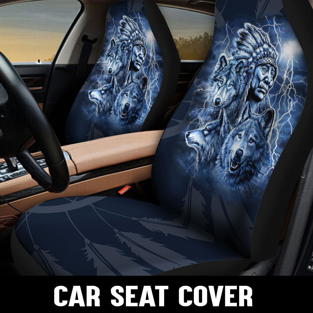 WelcomeNative Native Car Seat Cover, 3D Car Seat Cover , All Over Print Car Seat Cover - Design #0088