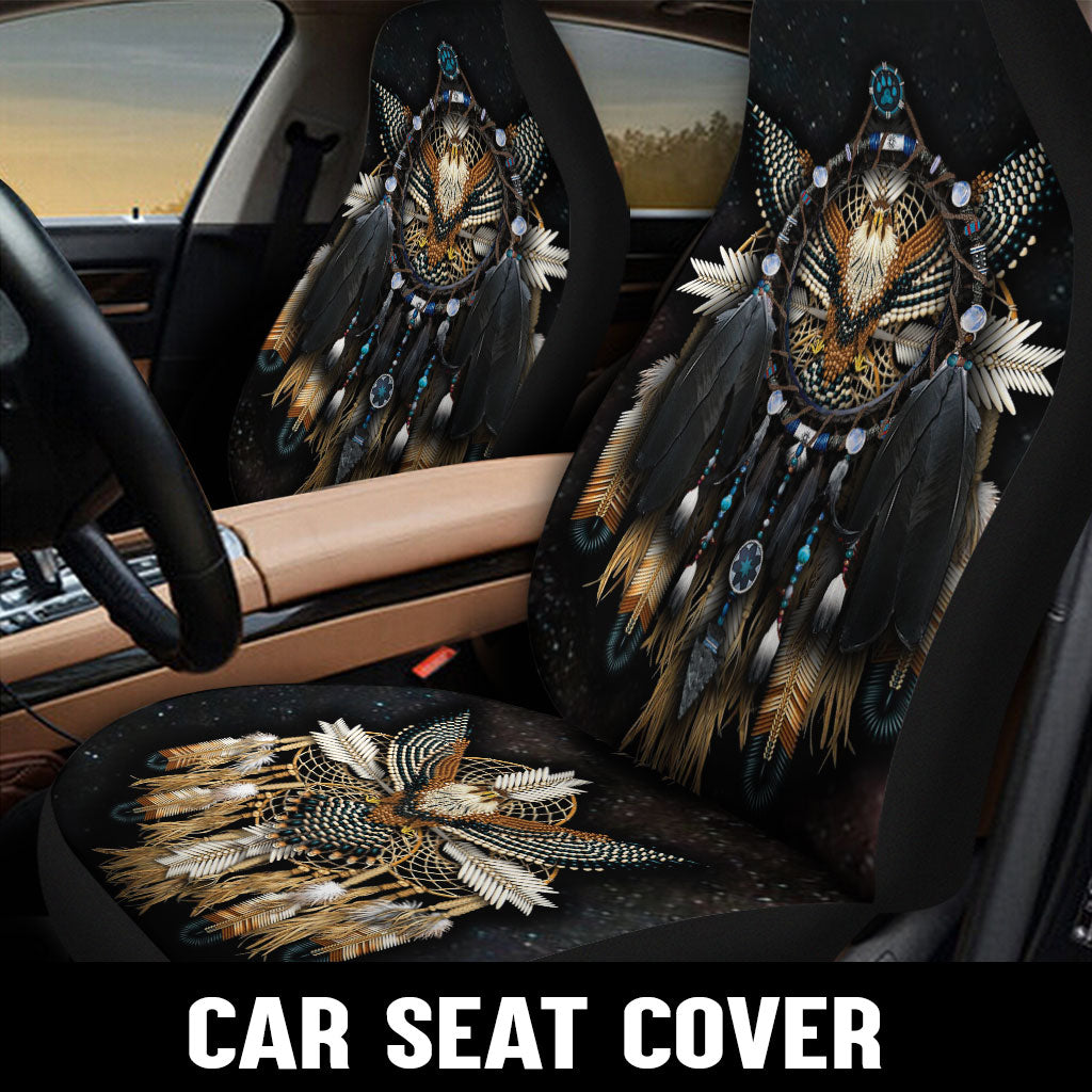 WelcomeNative Native Car Seat Cover, 3D Car Seat Cover , All Over Print Car Seat Cover