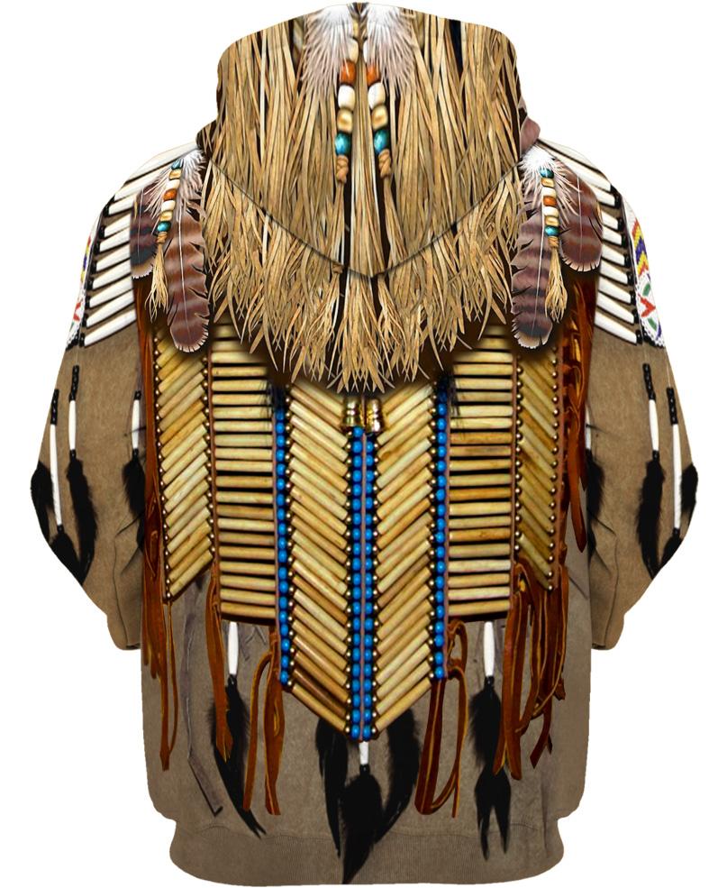 WelcomeNative Native Vignette  3D Hoodie, All Over Print Hoodie, Native American