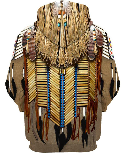 WelcomeNative Native Vignette  3D Hoodie, All Over Print Hoodie, Native American