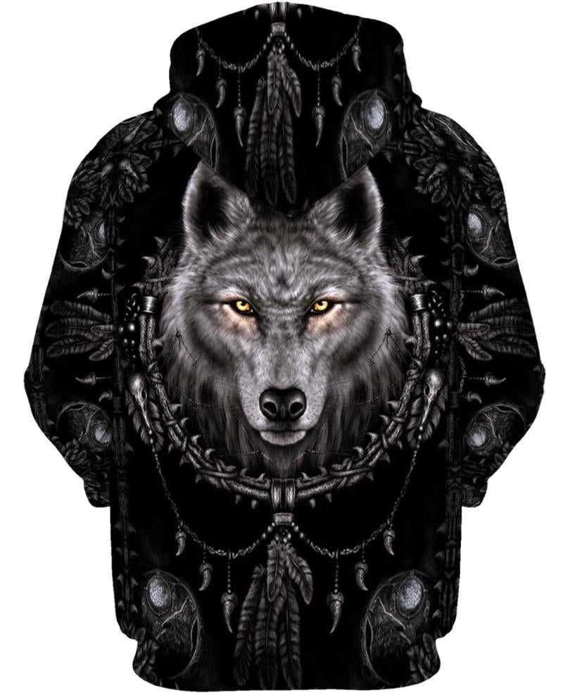 WelcomeNative Native Abtract 3D Hoodie, All Over Print Hoodie, Native American