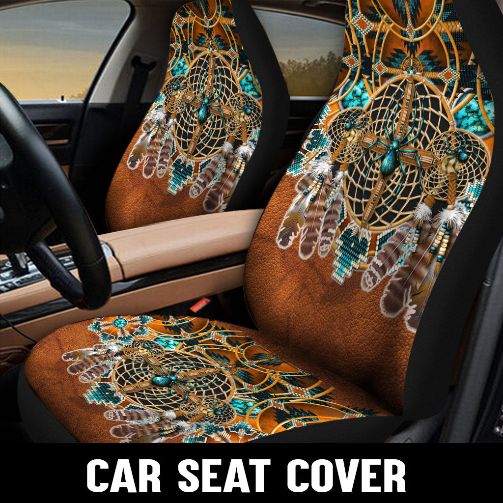 WelcomeNative Native Car Seat Cover, 3D Car Seat Cover , All Over Print Car Seat Cover - Design #0087