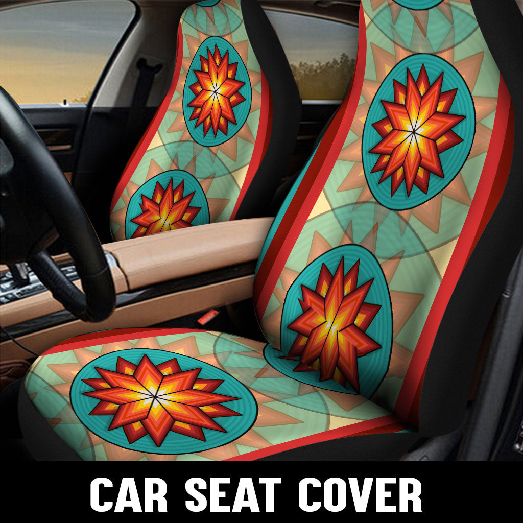 WelcomeNative Native Car Seat Cover, 3D Car Seat Cover , All Over Print Car Seat Cover - Design #0086