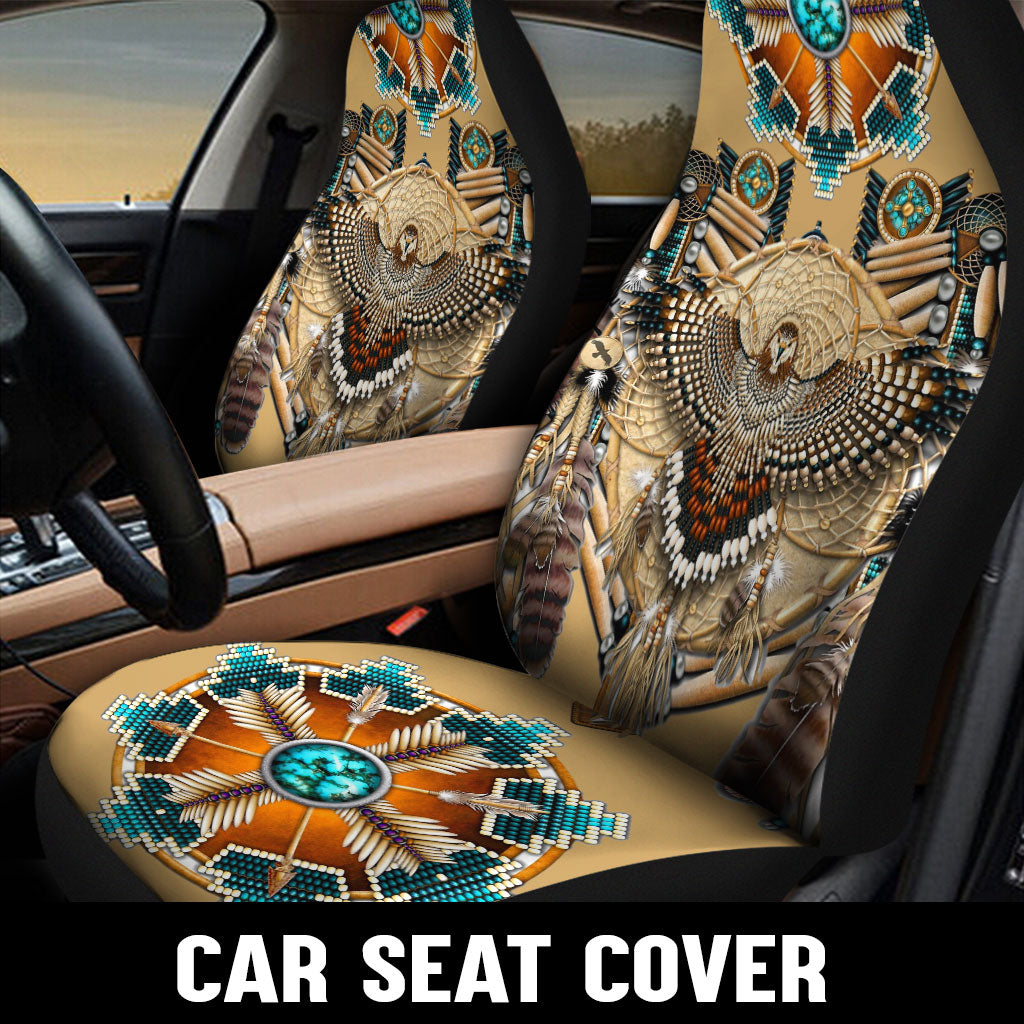 WelcomeNative Native Car Seat Cover, 3D Car Seat Cover , All Over Print Car Seat Cover