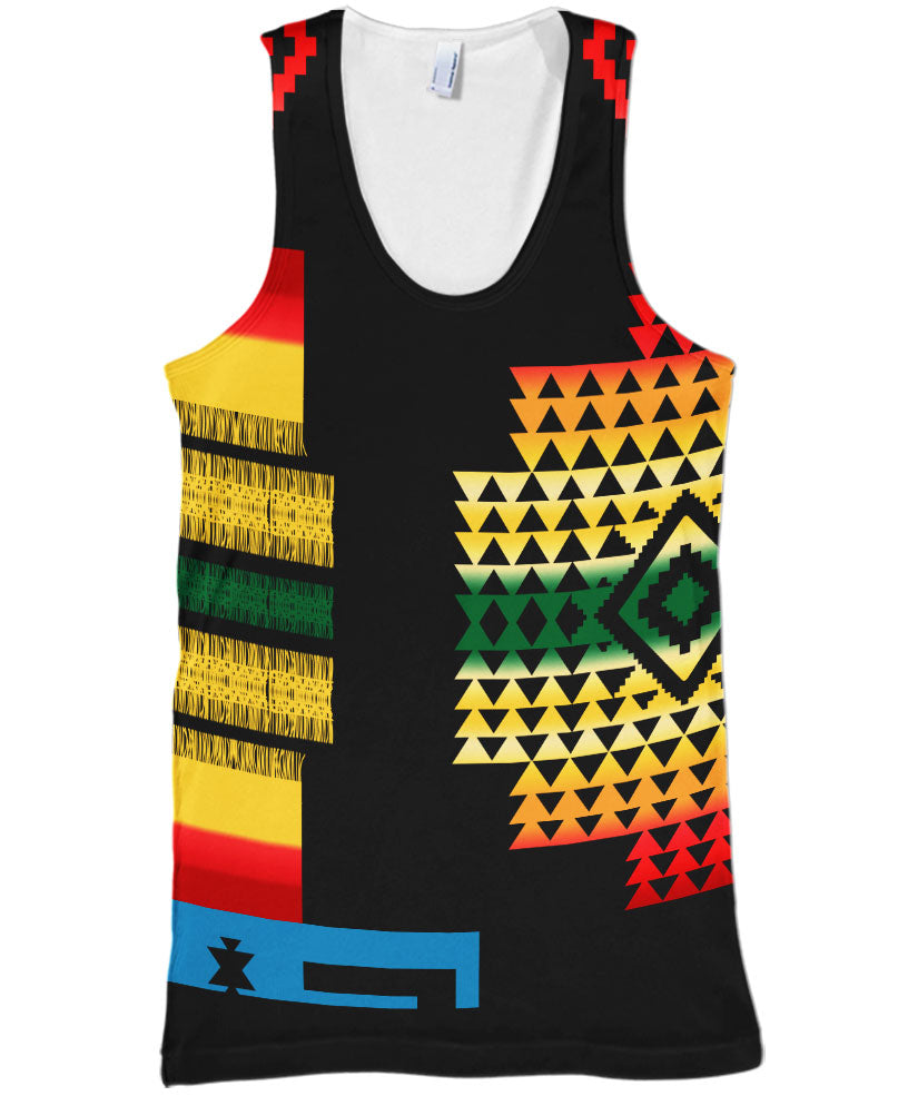 WelcomeNative Native Tribes Pattern Native American Hoodie, All Over Print Hoodie, Native American