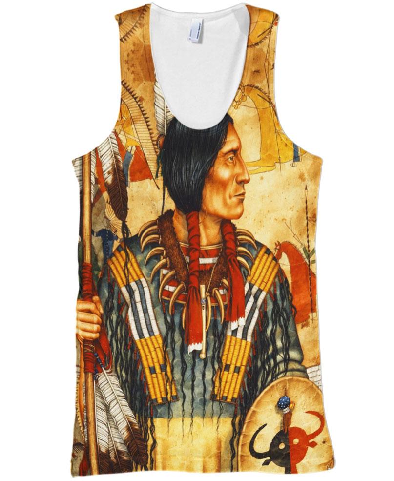WelcomeNative Yellow Soil Native Hoodie, All Over Print Hoodie, Native American