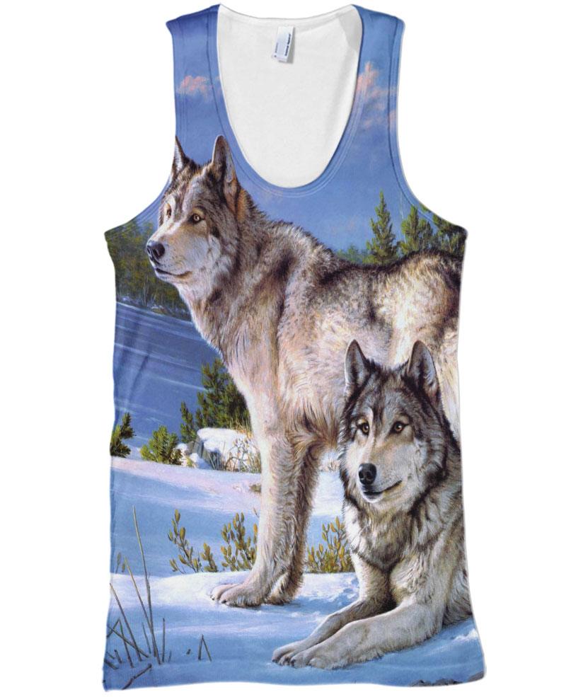 WelcomeNative Wolf Spirit 3D Hoodie, All Over Print Hoodie, Native American