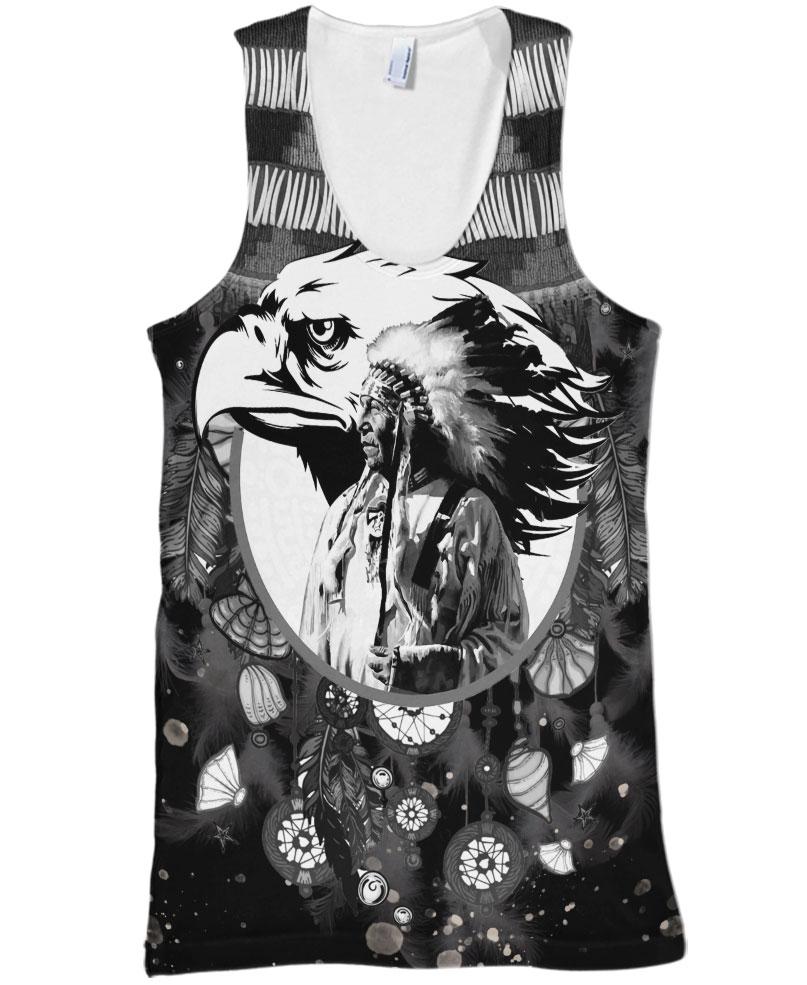 WelcomeNative Mysterious Dream Catcher 3D Hoodie, All Over Print Hoodie, Native American