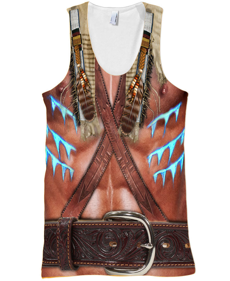 WelcomeNative Skin Pattern Native American Hoodie, All Over Print Hoodie, Native American