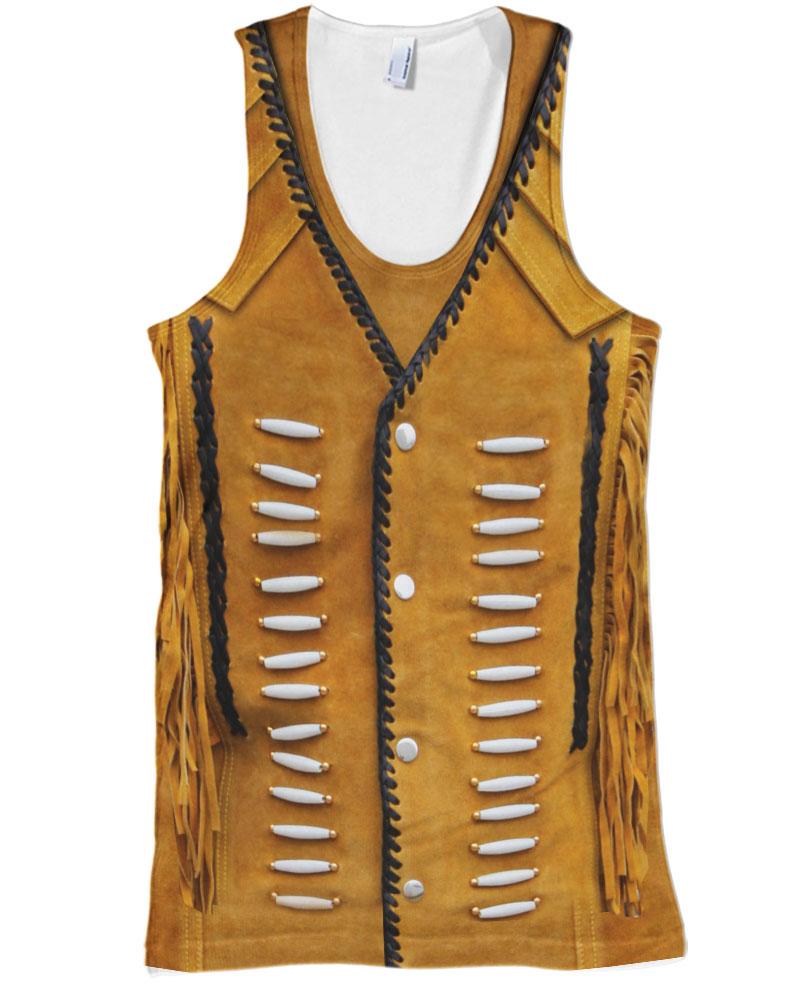 WelcomeNative Yellow Outfit Like 3D Hoodie, All Over Print Hoodie, Native American